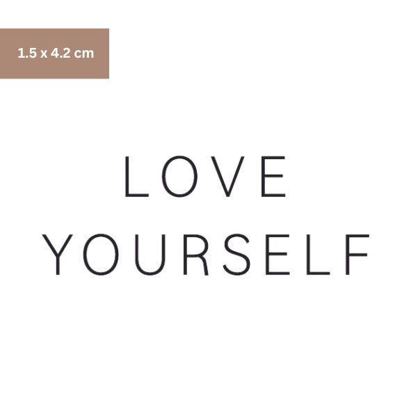 Love Yourself Tattoo - Henna Tattoo Schweiz
