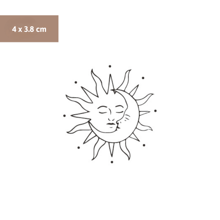 Sonne Mond Tattoo