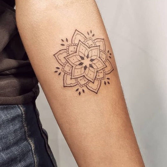 Mandala big Tattoo - Henna Tattoo Schweiz