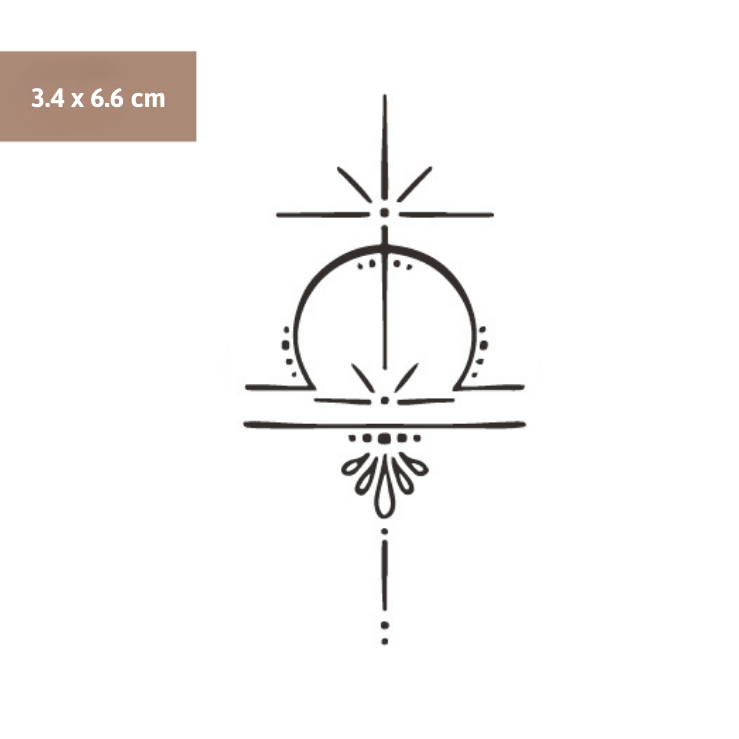 Sternzeichen Waage Tattoo