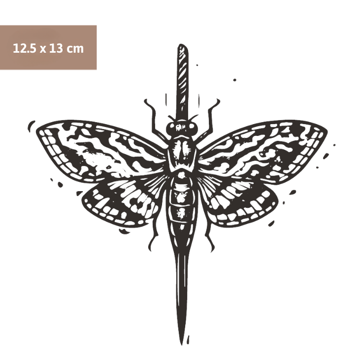 Schmetterling Schwert Tattoo
