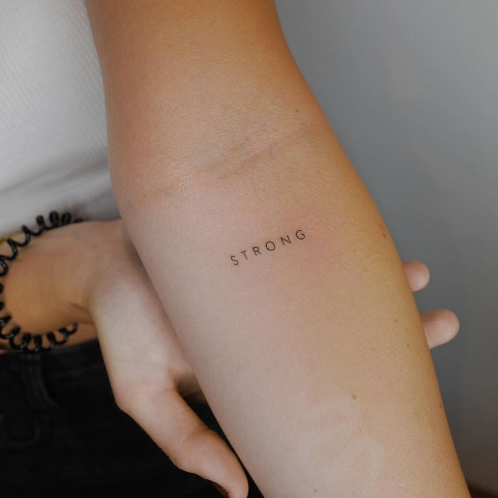 Strong Tattoo - Henna Tattoo Schweiz