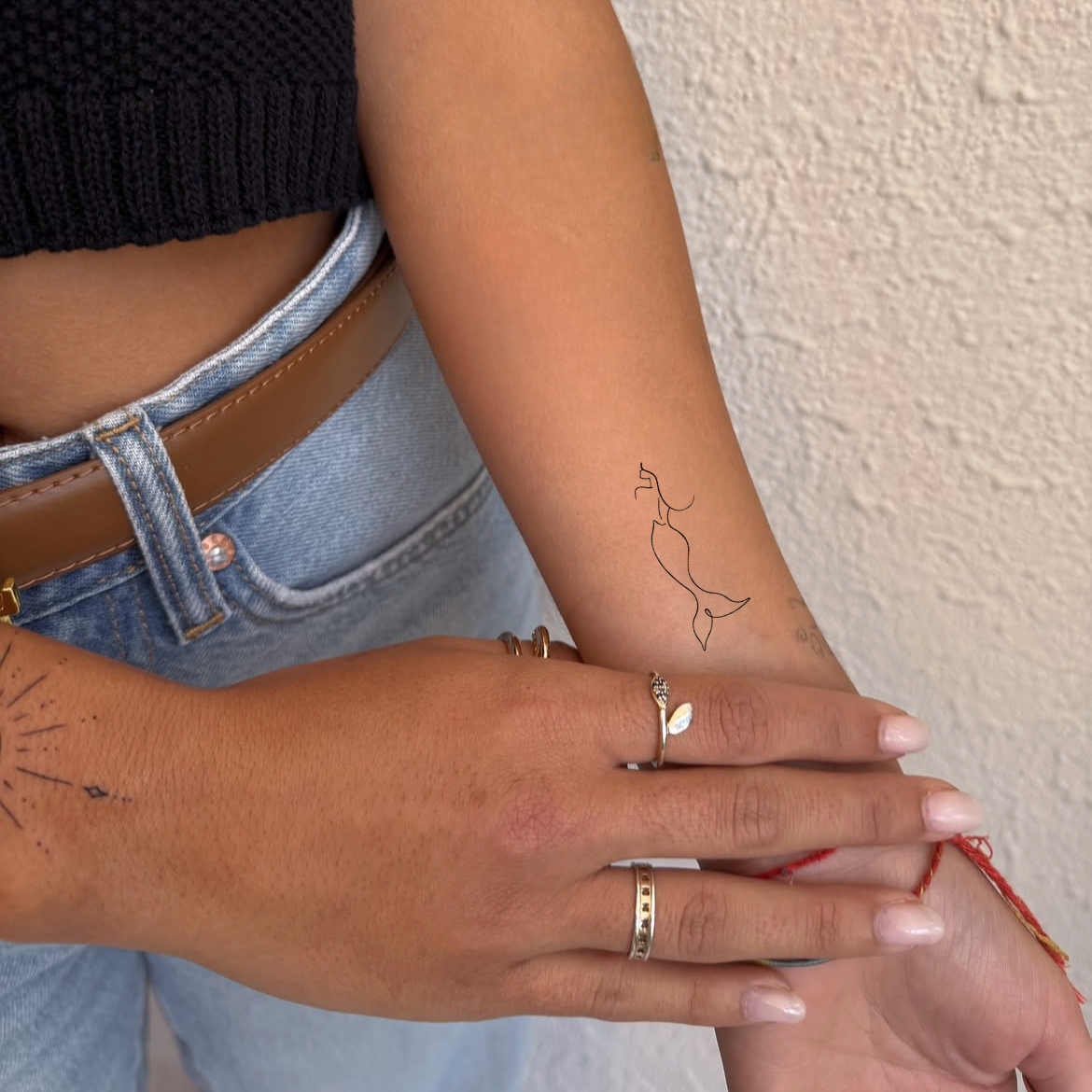 Meerjungfrau Tattoo
