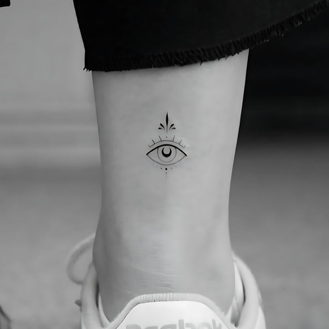 Grosses Auge Tattoo - Henna Tattoo Schweiz