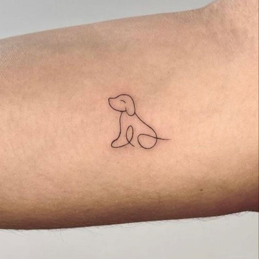 Hund Tattoo