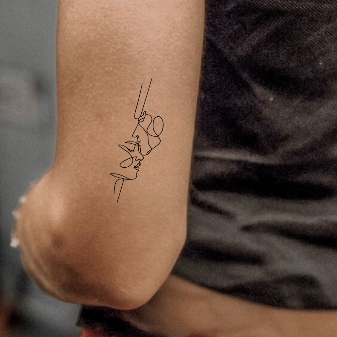 Liebes Paar Tattoo - Henna Tattoo Schweiz