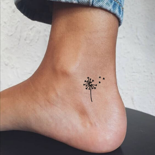 Pusteblume Tattoo - Henna Tattoo Schweiz