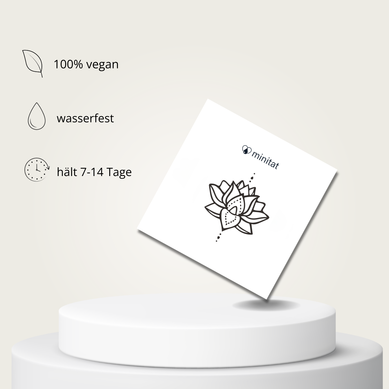 Lotus Mandala Tattoo - Henna Tattoo Schweiz