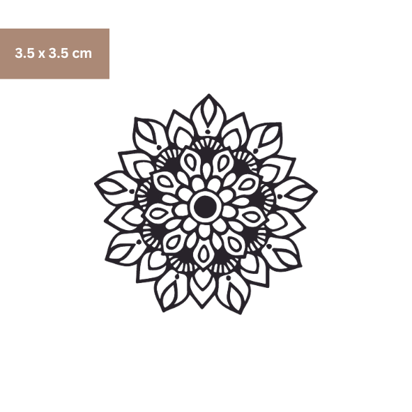 Mandala Orient Tattoo - Henna Tattoo Schweiz