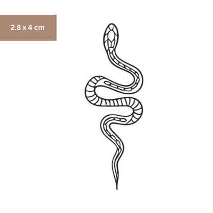 Schlange Tattoo - Henna Tattoo Schweiz