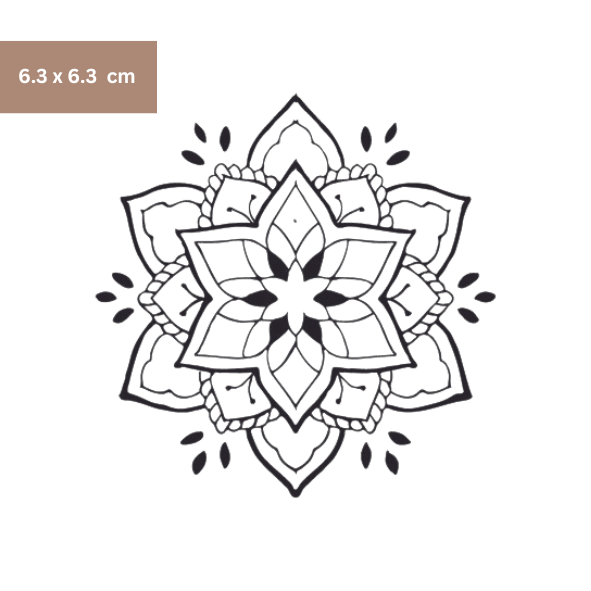 Mandala big Tattoo - Henna Tattoo Schweiz