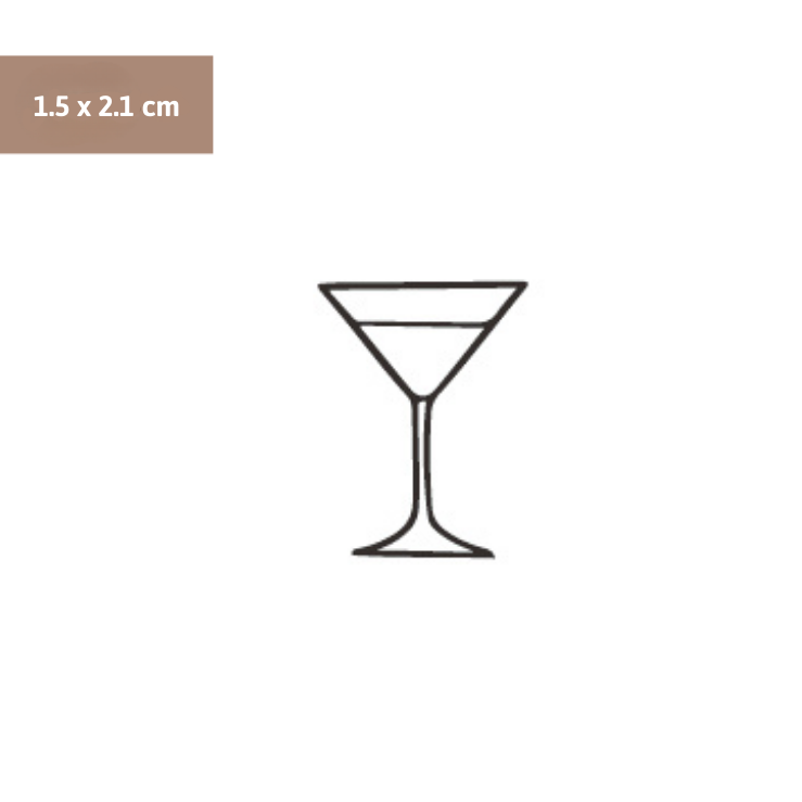 Glas Champagne Tattoo