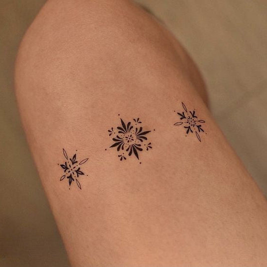 3 Mandala abstrakt Tattoo