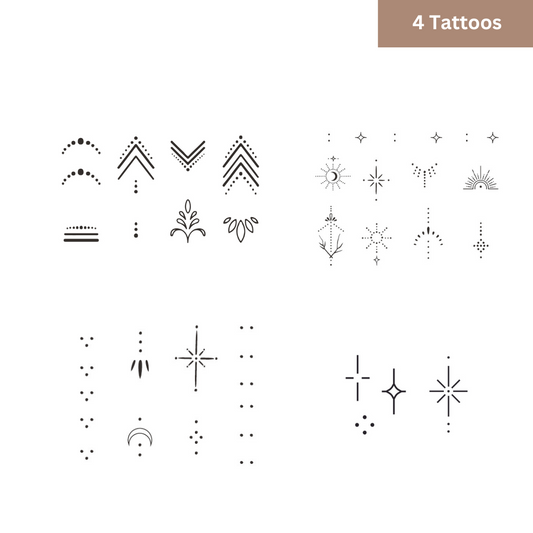 Finger Tattoo Bundle - Henna Tattoo Schweiz