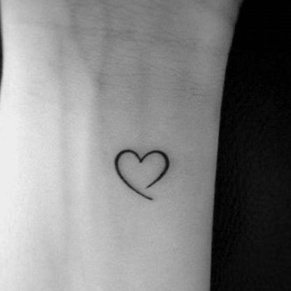 Offenes Herz Tattoo - Henna Tattoo Schweiz