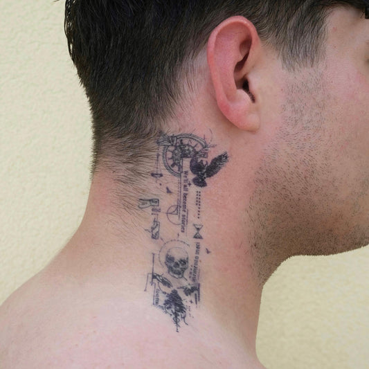 Abstract Geometric Tattoo