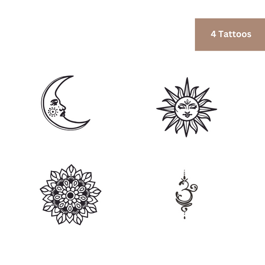 Spirit Tattoo Bundle - Henna Tattoo Schweiz