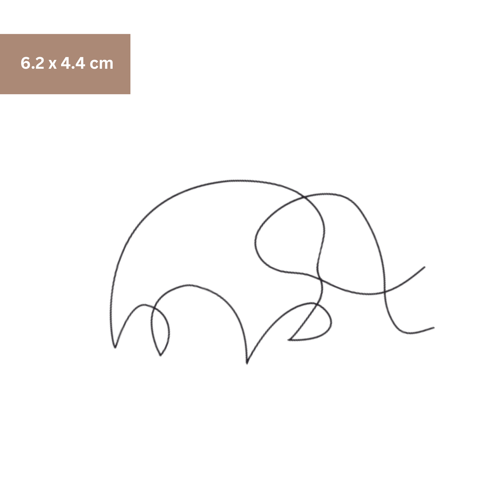 Elefant Tattoo - Henna Tattoo Schweiz