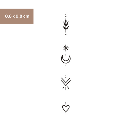 Ornamente Mini Tattoos - Henna Tattoo Schweiz
