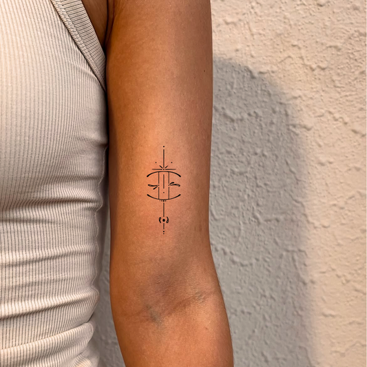 Sternzeichen Zwillinge Tattoo