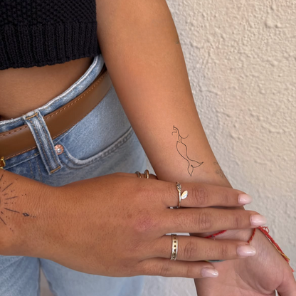 Meerjungfrau Tattoo