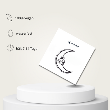 Mond Tattoo - Henna Tattoo Schweiz