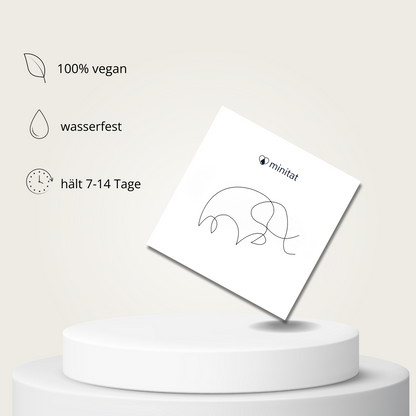 Elefant Tattoo - Henna Tattoo Schweiz