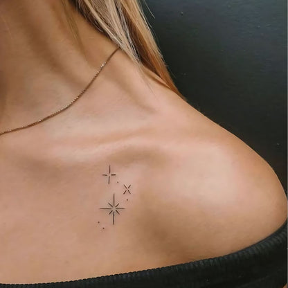 Sterne Ornamente - Henna Tattoo Schweiz