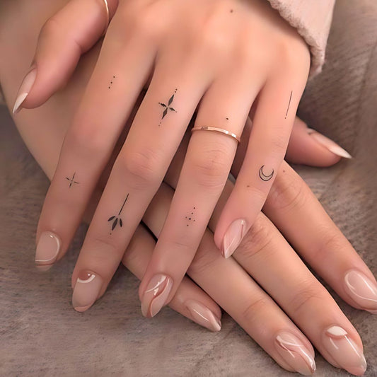 Finger Ornamente mini - Henna Tattoo Schweiz