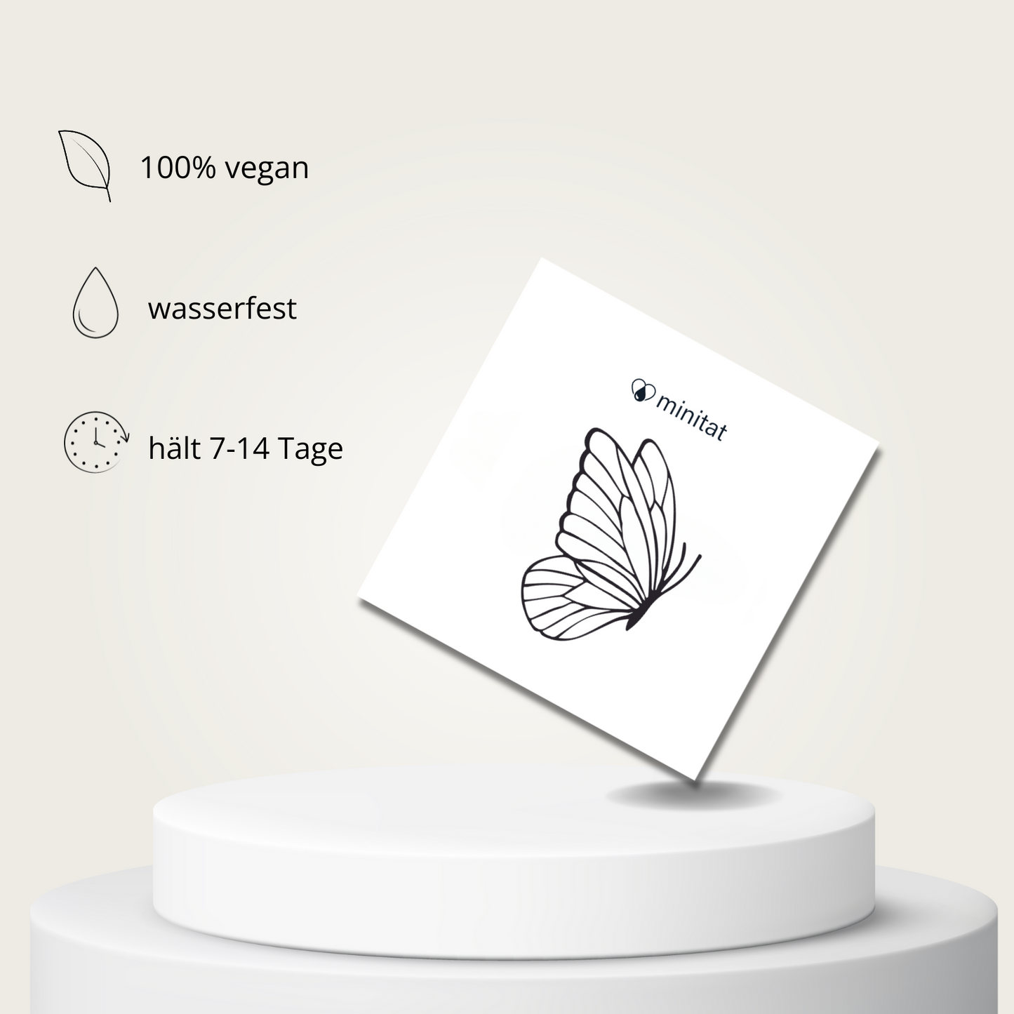 Schmetterling Tattoo - Henna Tattoo Schweiz