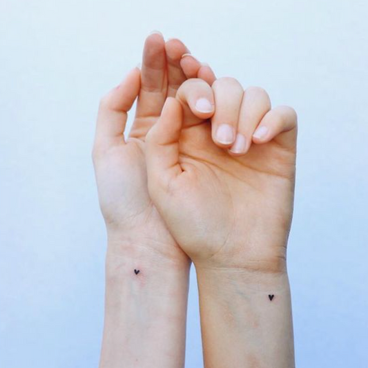 Herz Tattoo - Couple Tattoo - Henna Tattoo Schweiz
