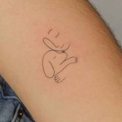 Hund liebe Tattoo