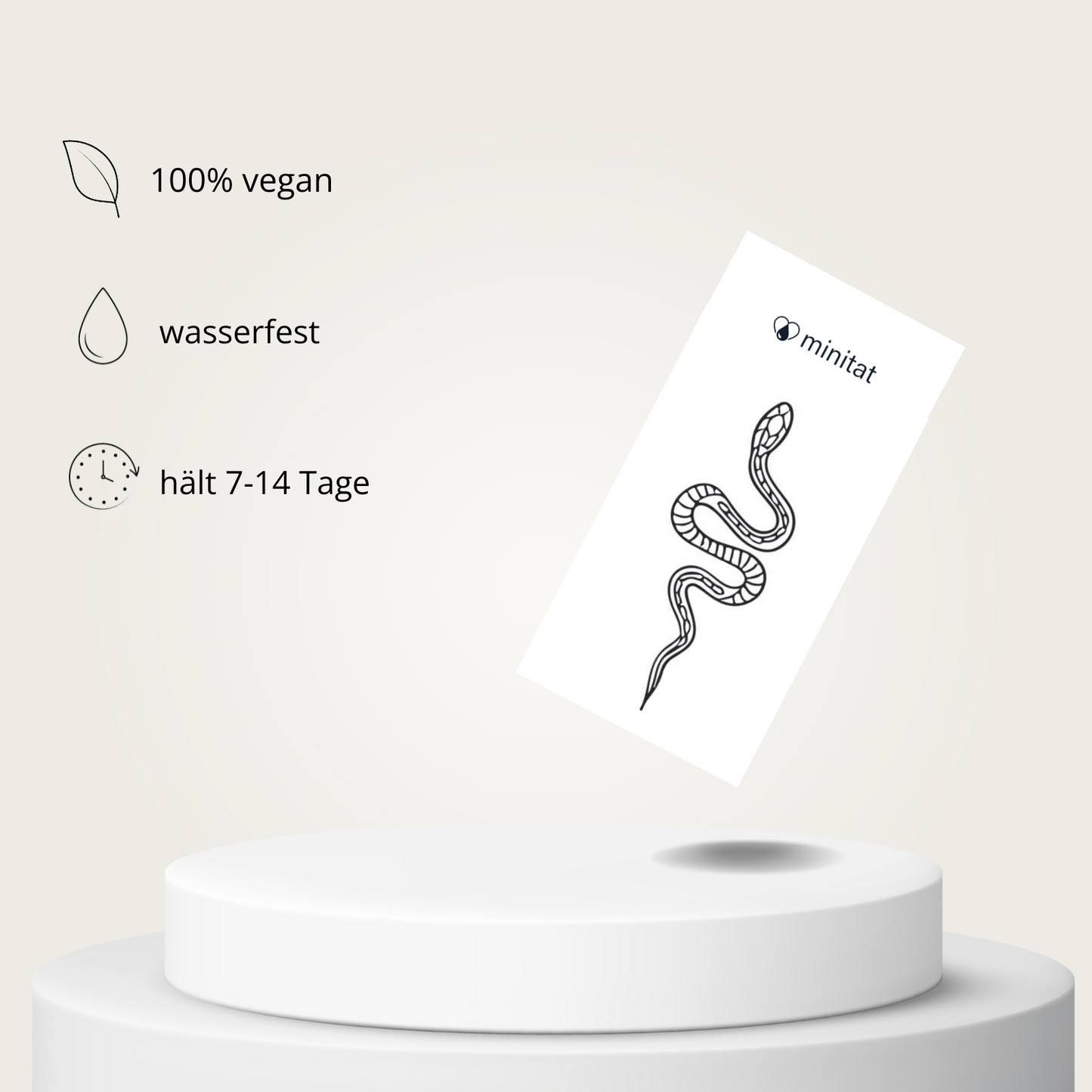 Schlange Tattoo - Henna Tattoo Schweiz