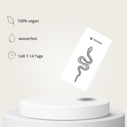 Schlange Tattoo - Henna Tattoo Schweiz