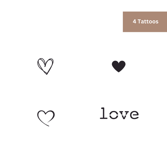 Love Tattoo Bundle - Henna Tattoo Schweiz
