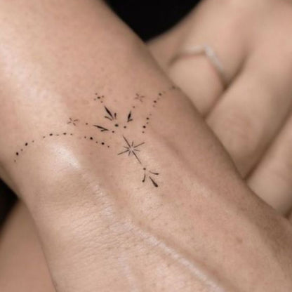 Fineline Handgelenk Tattoo