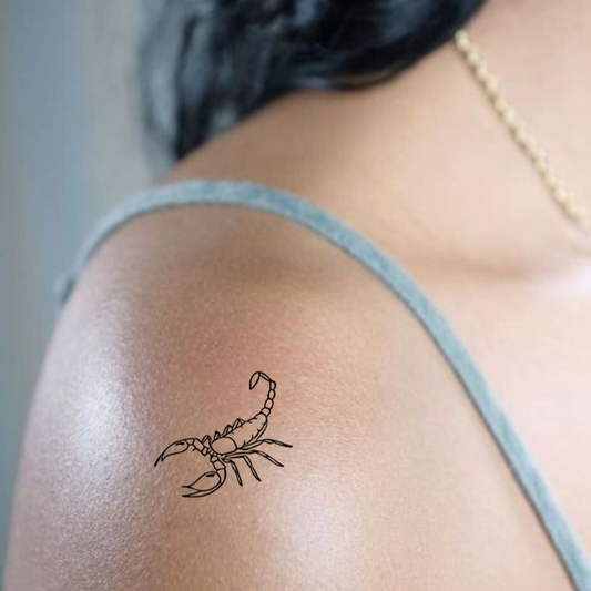 Skorpion Tattoo - Henna Tattoo Schweiz