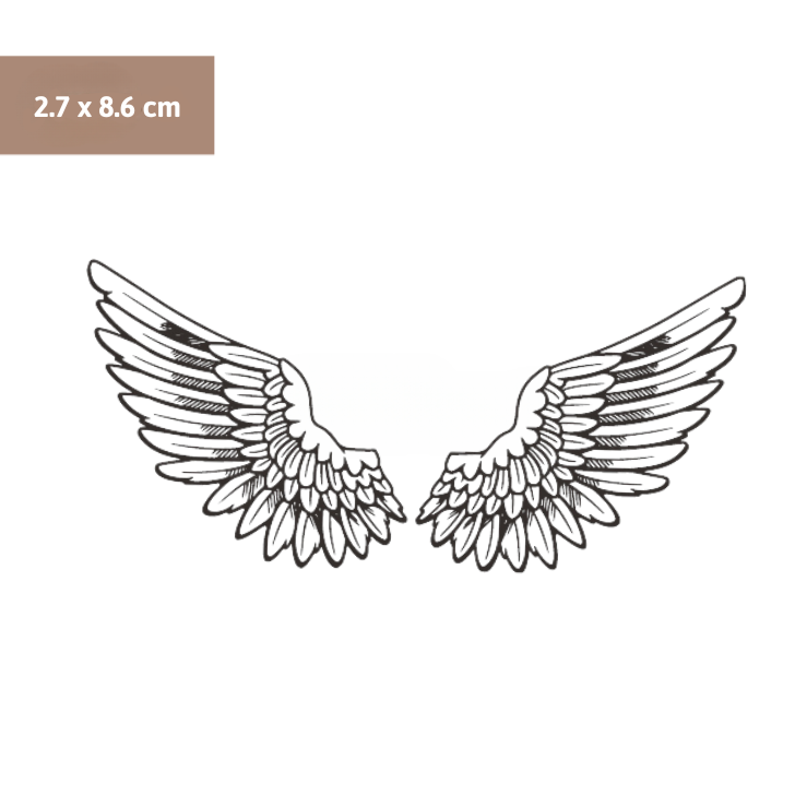 Justin Bieber Angel Wings Tattoo