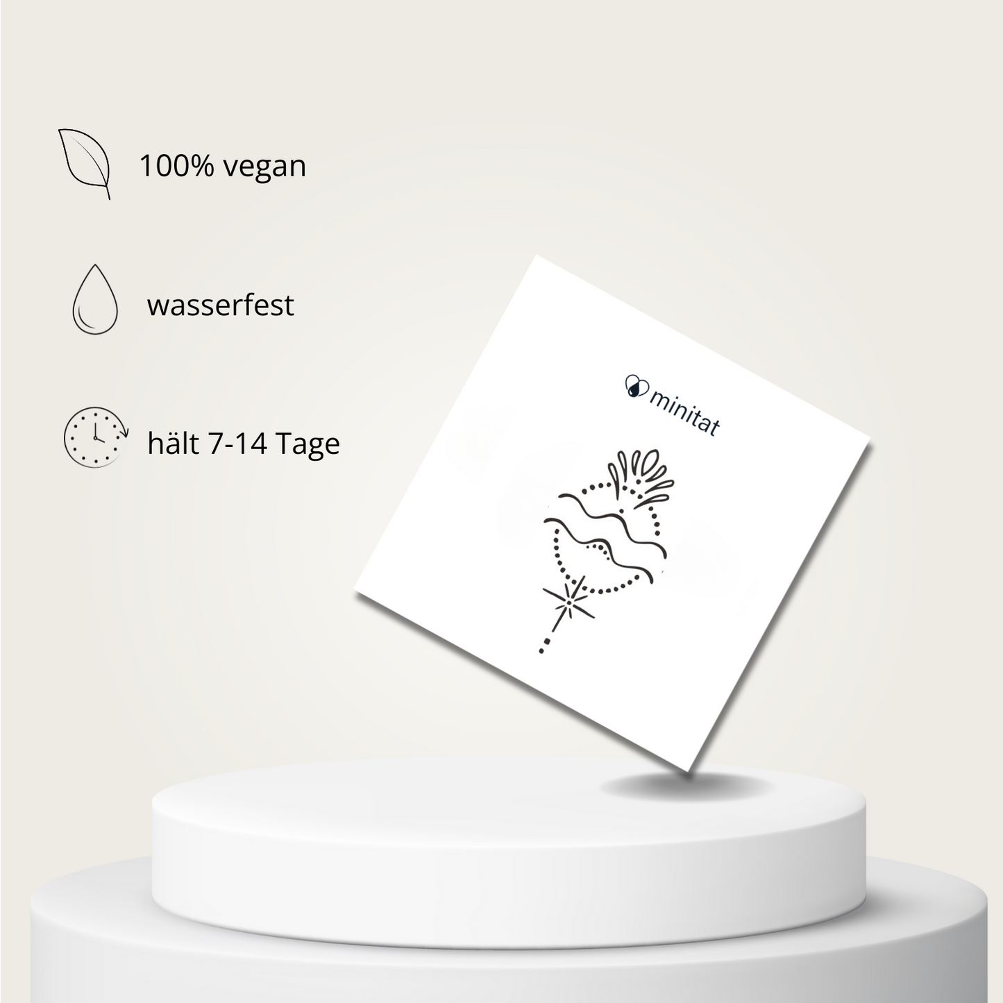 Sternzeichen Wassermann Tattoo
