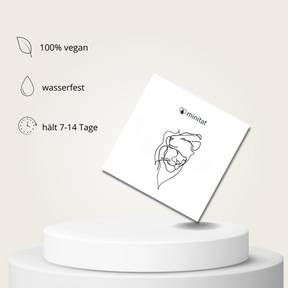 Löwen Love Tattoo