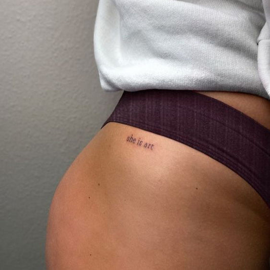 She is art Tattoo